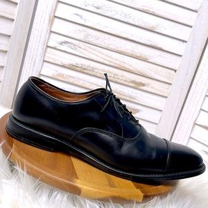 ALLEN EDMONDS l Fith Avenue Cap Toe Lace Up Oxford Black Mens Dress Up Shoe 12